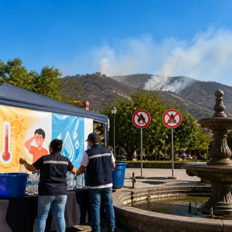 Canícula en Nuevo León eleva riesgos de salud y de incendios; autoridades emiten recomendaciones