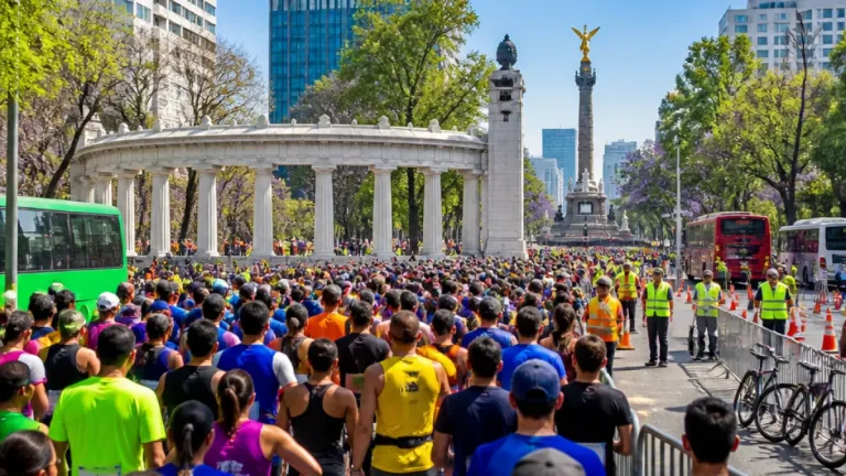 Medio Maratón CDMX 2026: ruta renovada, Metro gratuito y cierres viales este domingo
