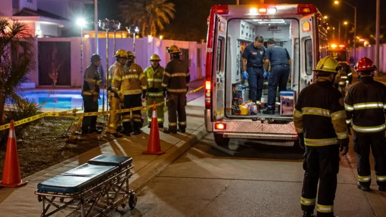Menor de seis años pierde la vida en alberca de Nuevo Laredo