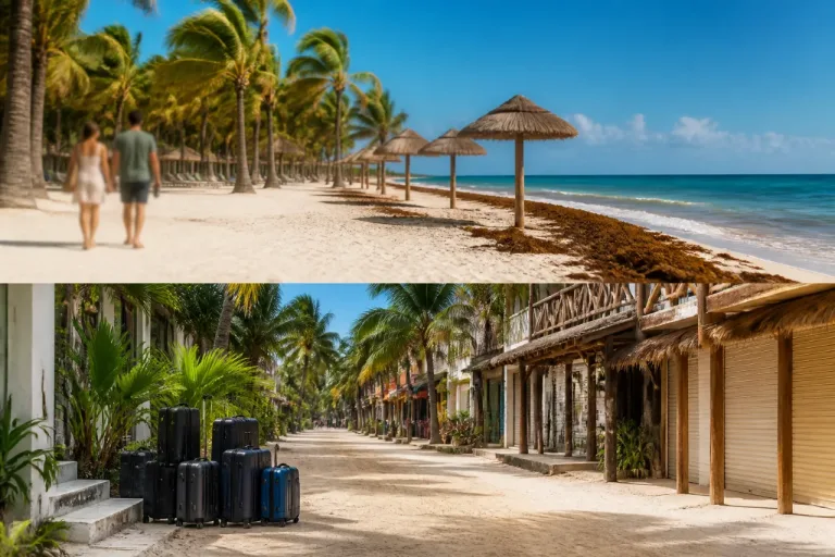 Menos vuelos este verano golpea la conectividad y el turismo en Tulum