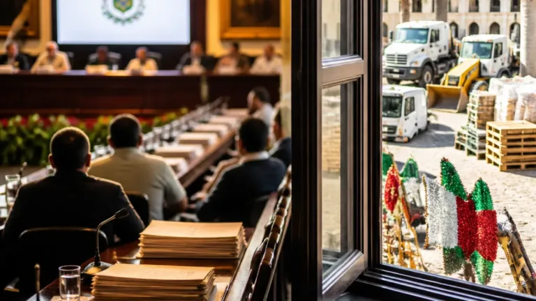 Mérida acuerda regularizar adeudos y compra maquinaria para mantenimiento urbano