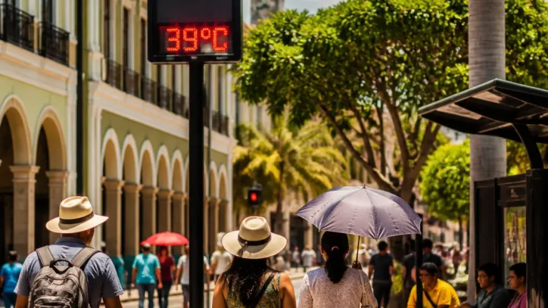 Mérida afronta fin de semana de calor extremo: hasta 39°C y sensación bochornosa