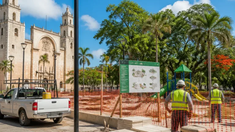 Mérida aprueba nuevas licitaciones para rehabilitar 49 parques y obras de vivienda