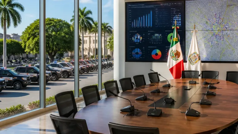 Mérida refuerza operativos y prevención tras mesa regional de paz y seguridad