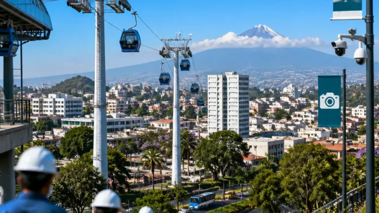 MIA del Cablebús de Puebla prevé reducción de 18,507 toneladas de CO2 al año