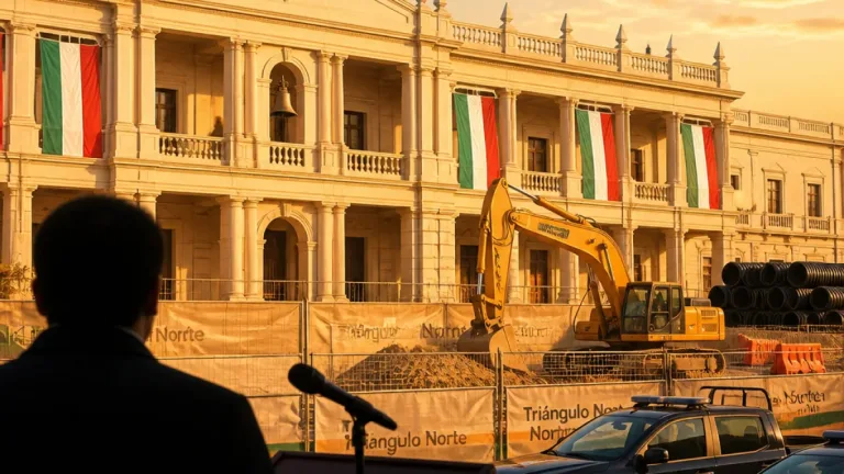 Mijes rechaza que haya abandonado Escobedo y exige al Estado recursos pendientes para obra
