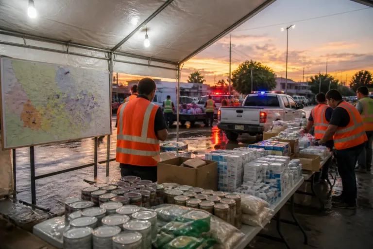 Monclova: activan apoyo territorial y dispensario tras las lluvias, reportan 15 casos mapeados