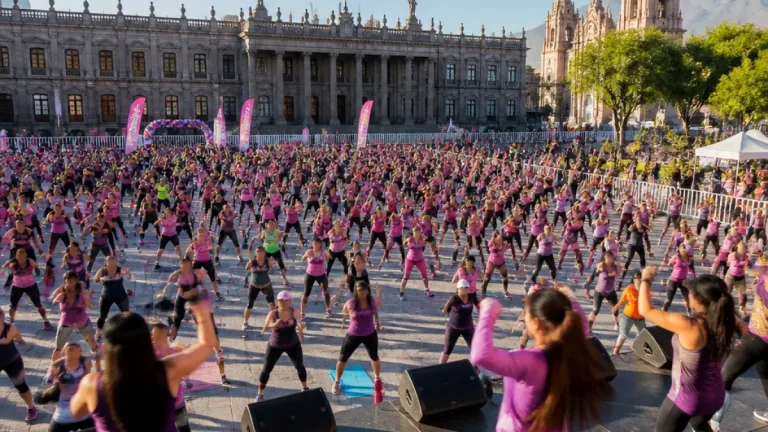 Monterrey: DIF reúne a casi mil mujeres en primer Baile Fitness para impulsar hábitos