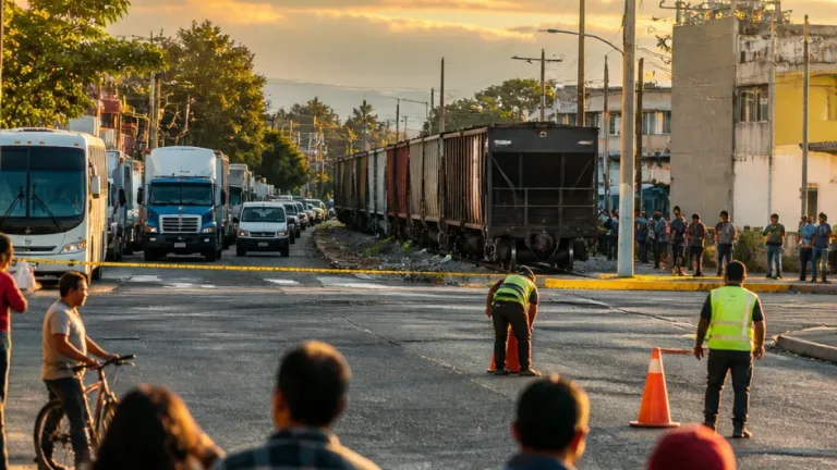 Morelia identifica tres puntos críticos por percances con el tren; falta infraestructura peatonal