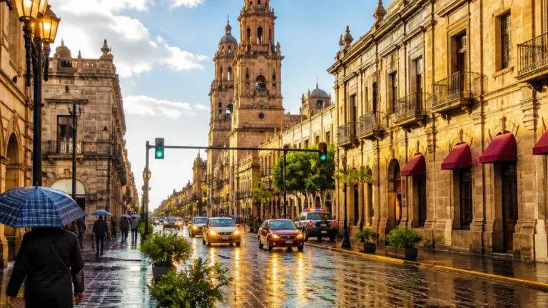 Morelia: jornada lluviosa y predominio de cielos nublados, advierte SMN
