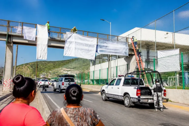 Narcomantas en Chilpancingo advierten repunte de violencia y señalan a autoridades