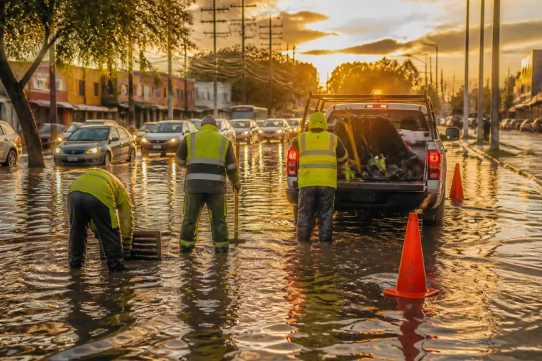 Nezahualcóyotl: lluvias saturan drenaje y mantienen en alerta a la zona norte