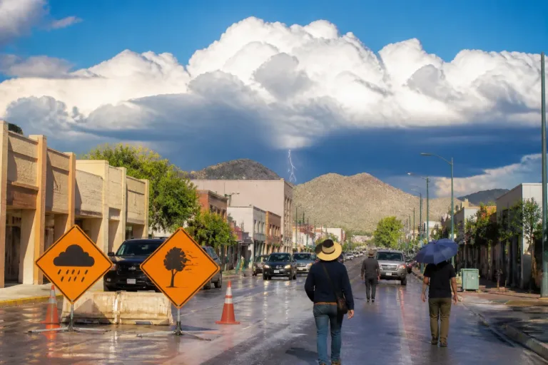 Nogales: ambiente caluroso y probabilidades de chubascos por la tarde