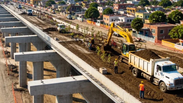 Obra del tren de pasajeros en Celaya podría entregarse en julio de 2027, dice el municipio