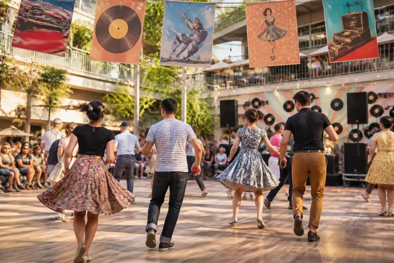 Puerto Venecia convierte su centro en una gran pista de baile este verano