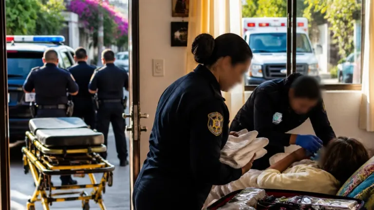 Oficiales de la SSC atienden parto de emergencia en Tlalpan; madre y bebé ingresan estables a hospital