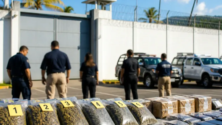 Operativo en Ceinjure de Puerto Vallarta: aseguran droga y objetos prohibidos