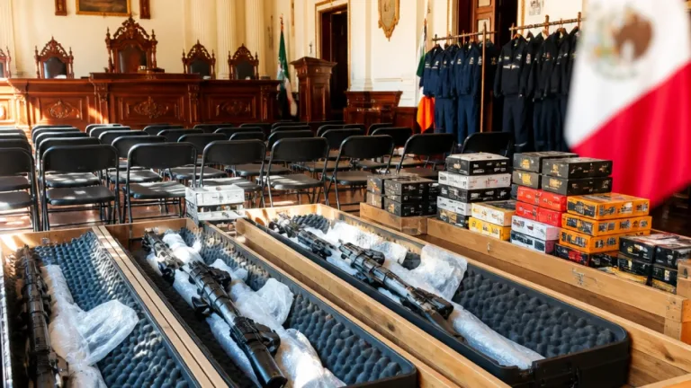 Pachuca destinará 1.6 mdp para 40 armas largas y cerca de 4,000 cartuchos para la policía