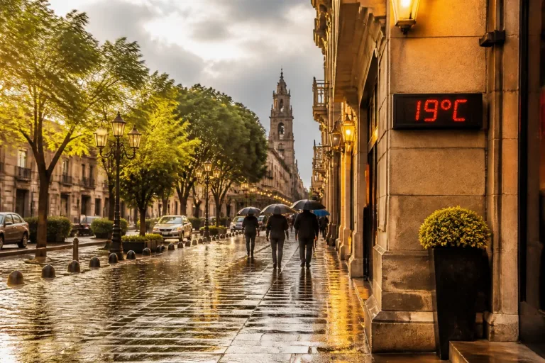 Persisten lluvias ligeras en Durango; fin de semana con temperaturas templadas