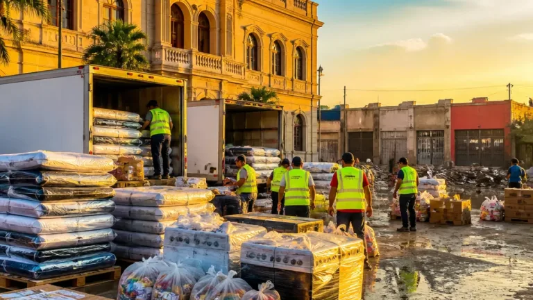 Piedras Negras: Gobierno estatal entrega apoyos a más de mil familias afectadas por inundaciones