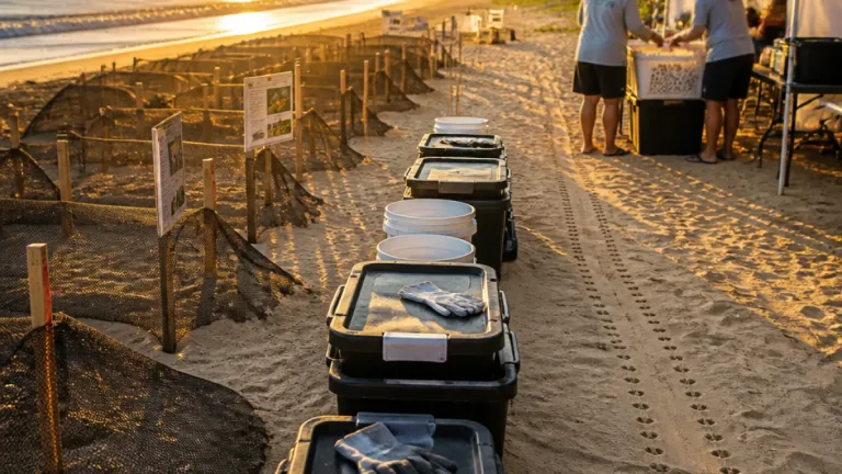 Playas de Nayarit se alistan como refugio para la liberación de tortugas marinas