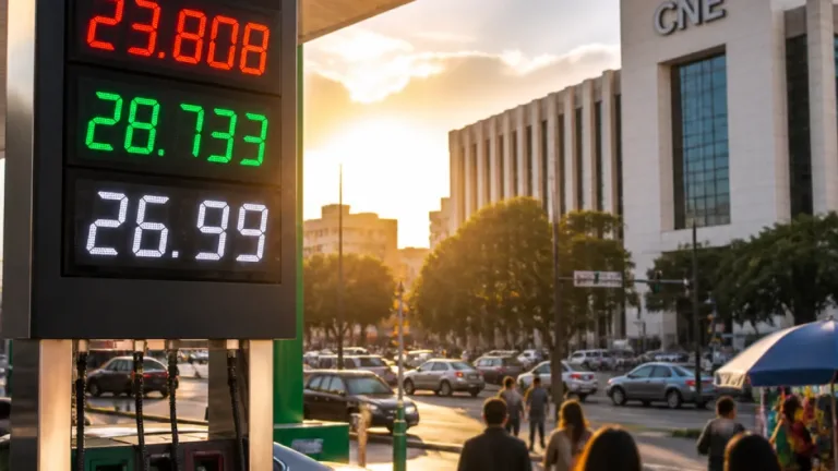 Precio de las gasolinas y diésel en la Ciudad de México: promedios nacionales y papel de la CNE
