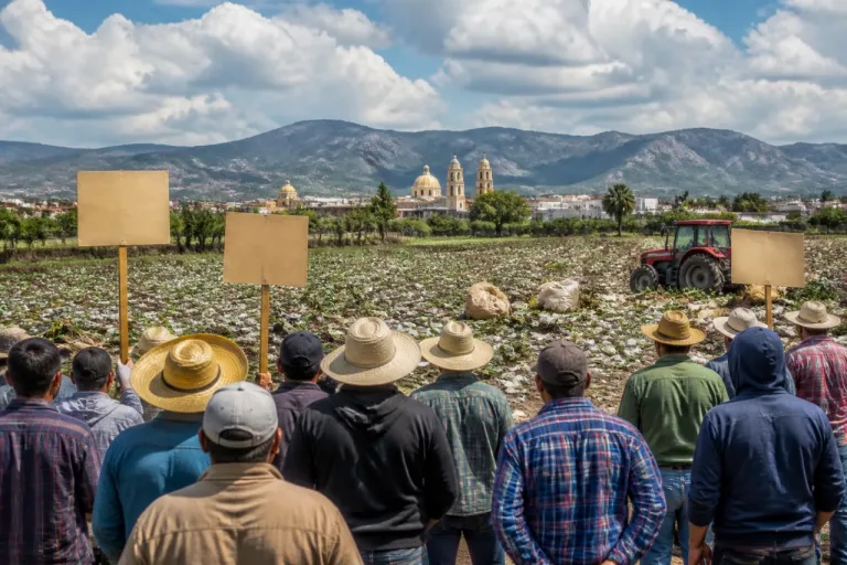 Productores de Tehuacán exigen apoyos tras pérdida de 400 hectáreas por granizo