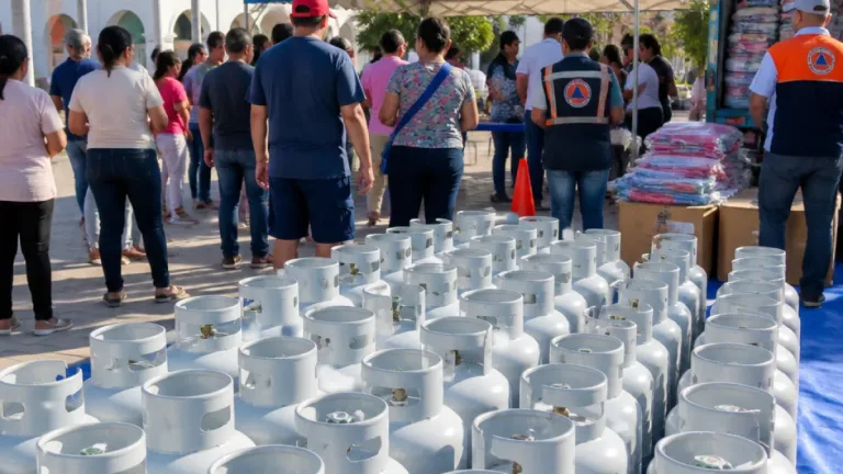 Progreso entrega tanques de gas LP para mejorar seguridad y economía familiar