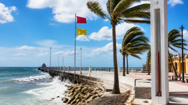 Progreso: jornada calurosa con viento fuerte y posibilidad de chubascos aislados