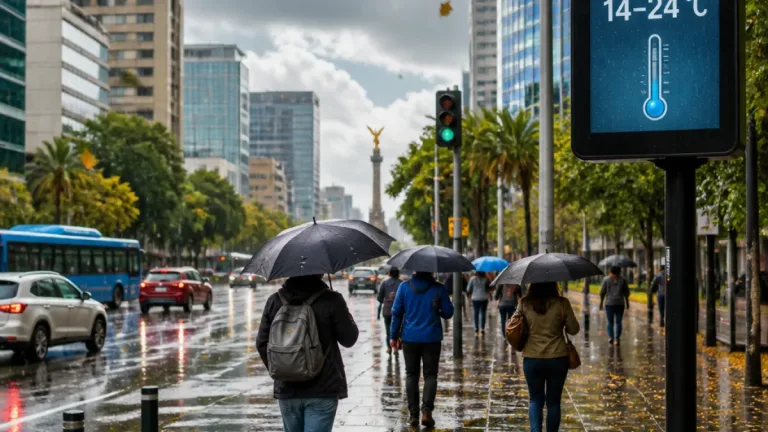 Pronóstico del tiempo en Ciudad de México: lluvias, nubes y rachas de viento para este 12 de julio