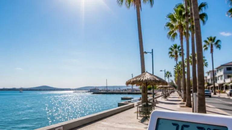 Pronóstico en La Paz: cielo despejado y máxima de 35.3°C
