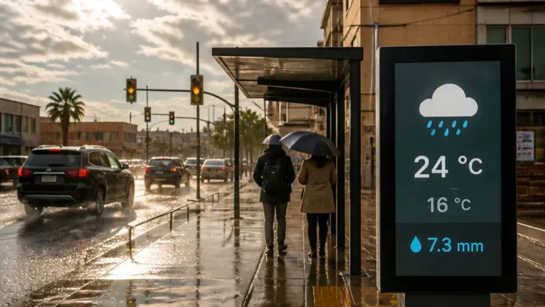 Pronóstico: lluvias intermitentes y sensación templada en Ciudad Juárez