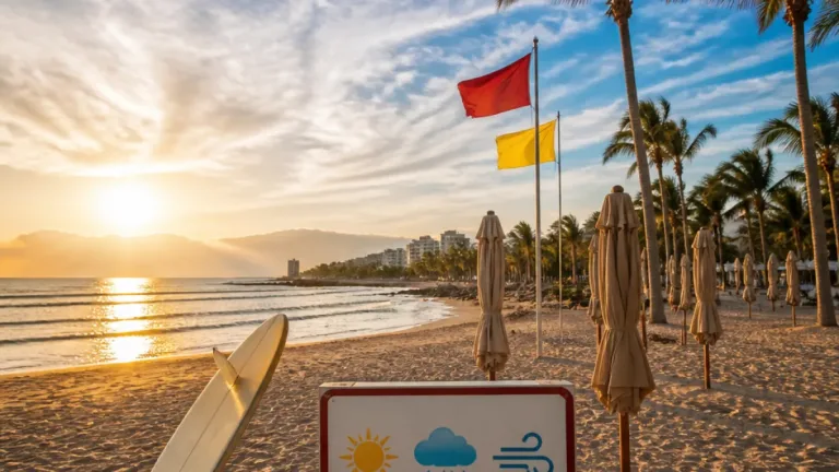 Pronóstico para Bahía de Banderas: calor, probabilidad de lluvia y vientos moderados