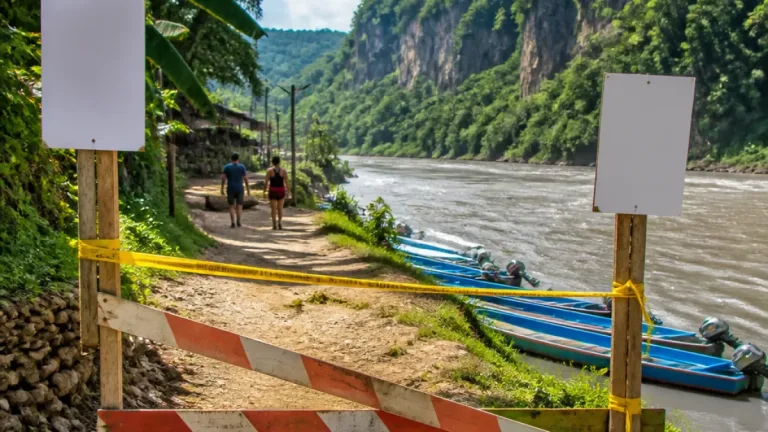 Protección Civil cierra temporalmente Tamul y El Jabalí por aumento de caudales