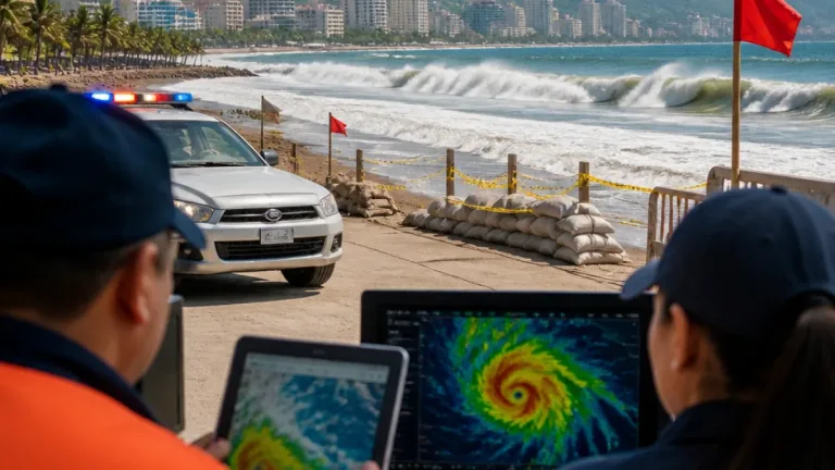 Protección Civil de Guerrero advierte lluvias y mantiene vigilancia sobre dos zonas de baja presión