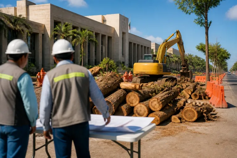 Proyecto Villahermosa 2030 prevé derribo de vegetación; Semarnat confirma trámites