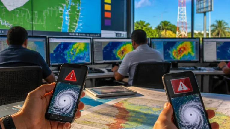 Quintana Roo activa alertas celulares obligatorias para avisos de huracán