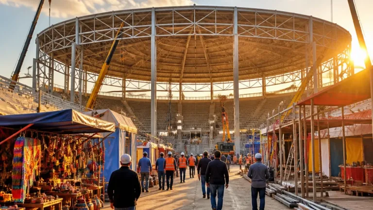 Recinto ferial de Tlaxcala se renueva; palenque para 5,800 personas potenciará la feria 2026