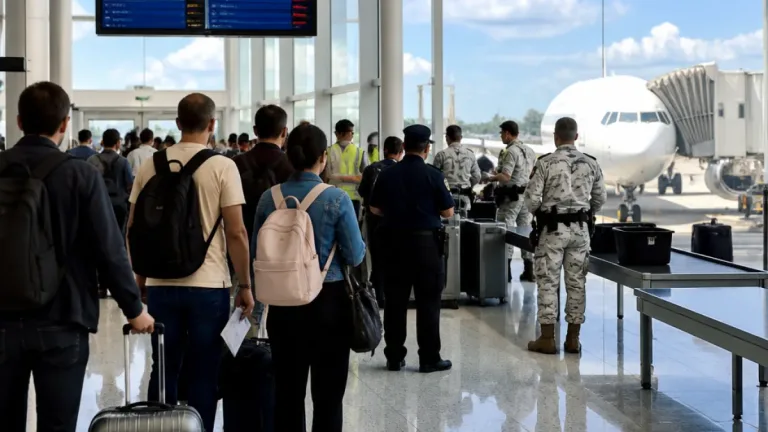 Refuerzan revisiones en el Aeropuerto de Tapachula por su ubicación fronteriza