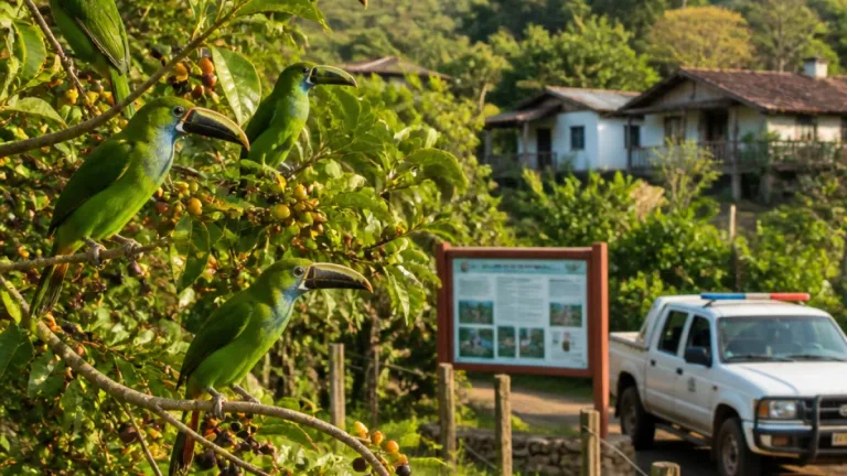 Registran tucaneta verde en Chapulhuacán; autoridades piden vigilancia y reportes