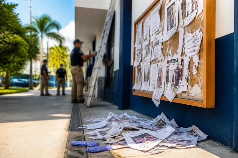 Retiran fichas de desaparecidos en la comandancia de Zihuatanejo; colectivos exigen explicación