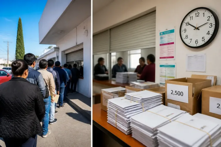 Retraso en credenciales del INE afecta a 2,500 personas en Salamanca