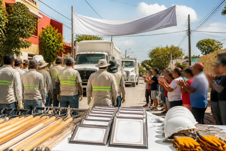 Reynosa: concluye «Acción y Conciencia» con mejoras en Emiliano Zapata y Electricistas