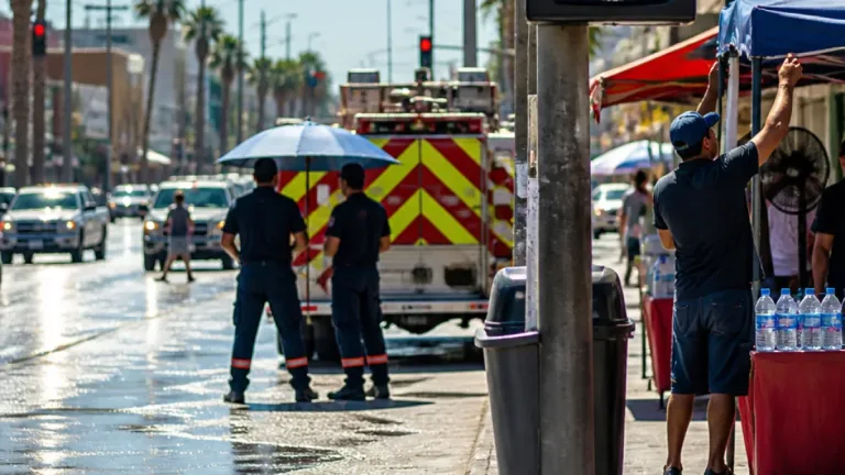 Reynosa se prepara ante ola de calor: Protección Civil advierte sensaciones térmicas sobre 45 °C