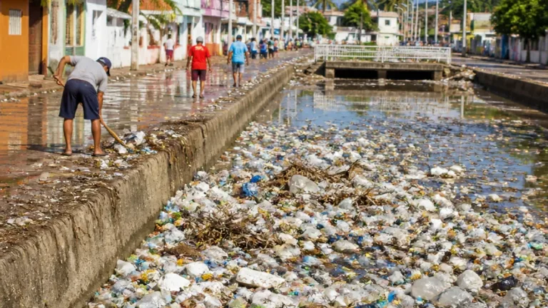 Salina Cruz: la basura en calles y canales, un riesgo creciente para salud y servicios