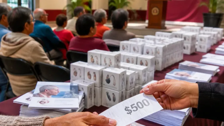 Saltillo entrega 120 aparatos auditivos como parte de programa municipal