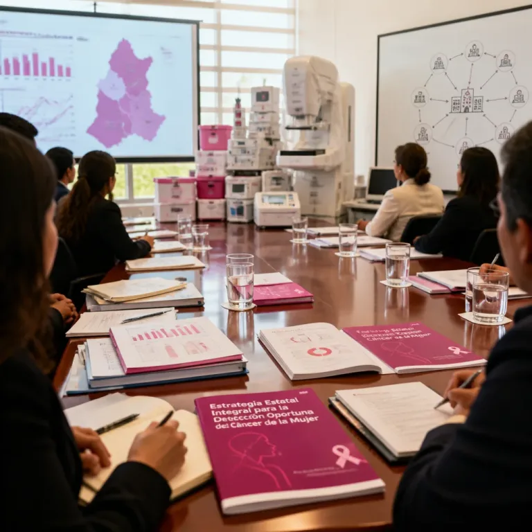 Gobierno federal y Puebla pactan reforzar detección y seguimiento contra el cáncer de la mujer