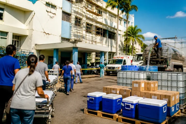 OPS alerta sobre riesgos sanitarios por interrupción de servicios tras sismos en Venezuela