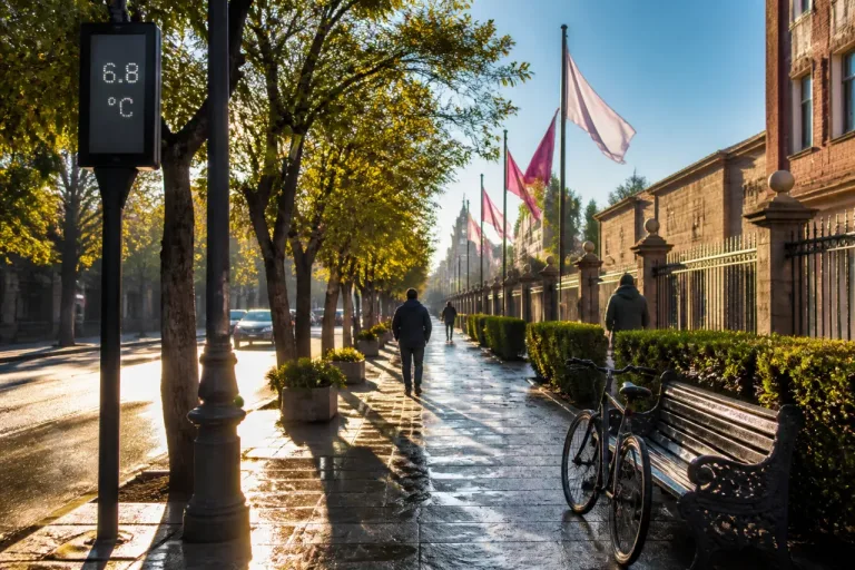 San Luis Potosí: jornada fresca y soleada con mínima cerca de 6.8 °C y máxima de 15.7 °C