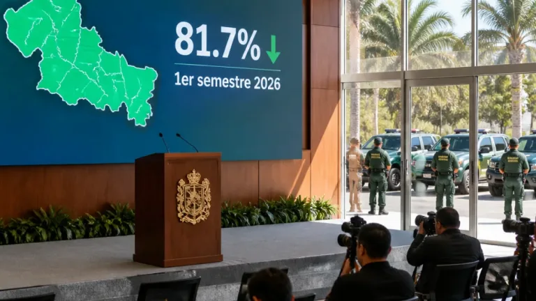 San Luis Potosí reporta caída histórica de homicidios: 81.7% menos en primer semestre